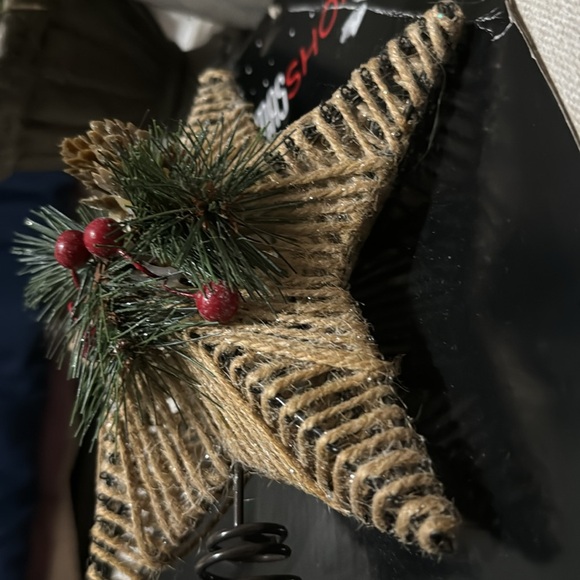 New Tree Topper Star-Metal & Twine - Picture 5 of 8